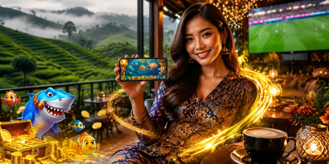 Pertaruhan bola sepak Malaysia dengan corak batik di platform 9500