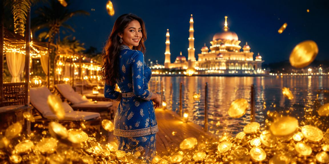 Pemain Malaysia di Putrajaya menikmati promosi kasino 9500 dengan pakaian baju kurung
